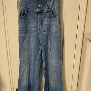 Pink Sofa Encinitas High-Waisted Boot-cut Jeans